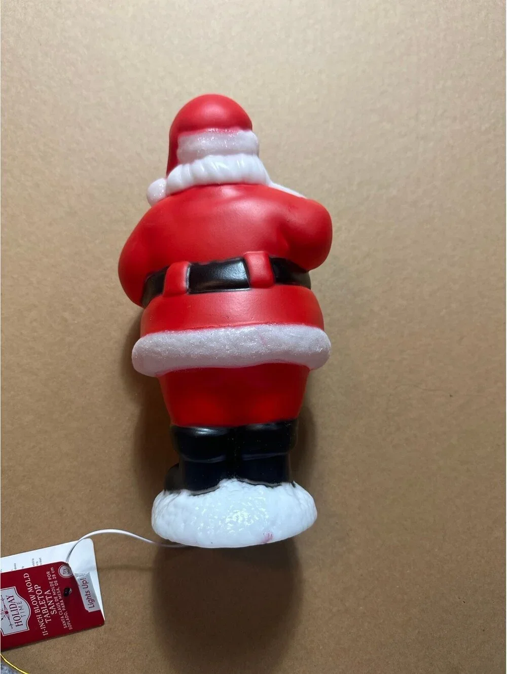 NEW 11 inch blow mold table top santa